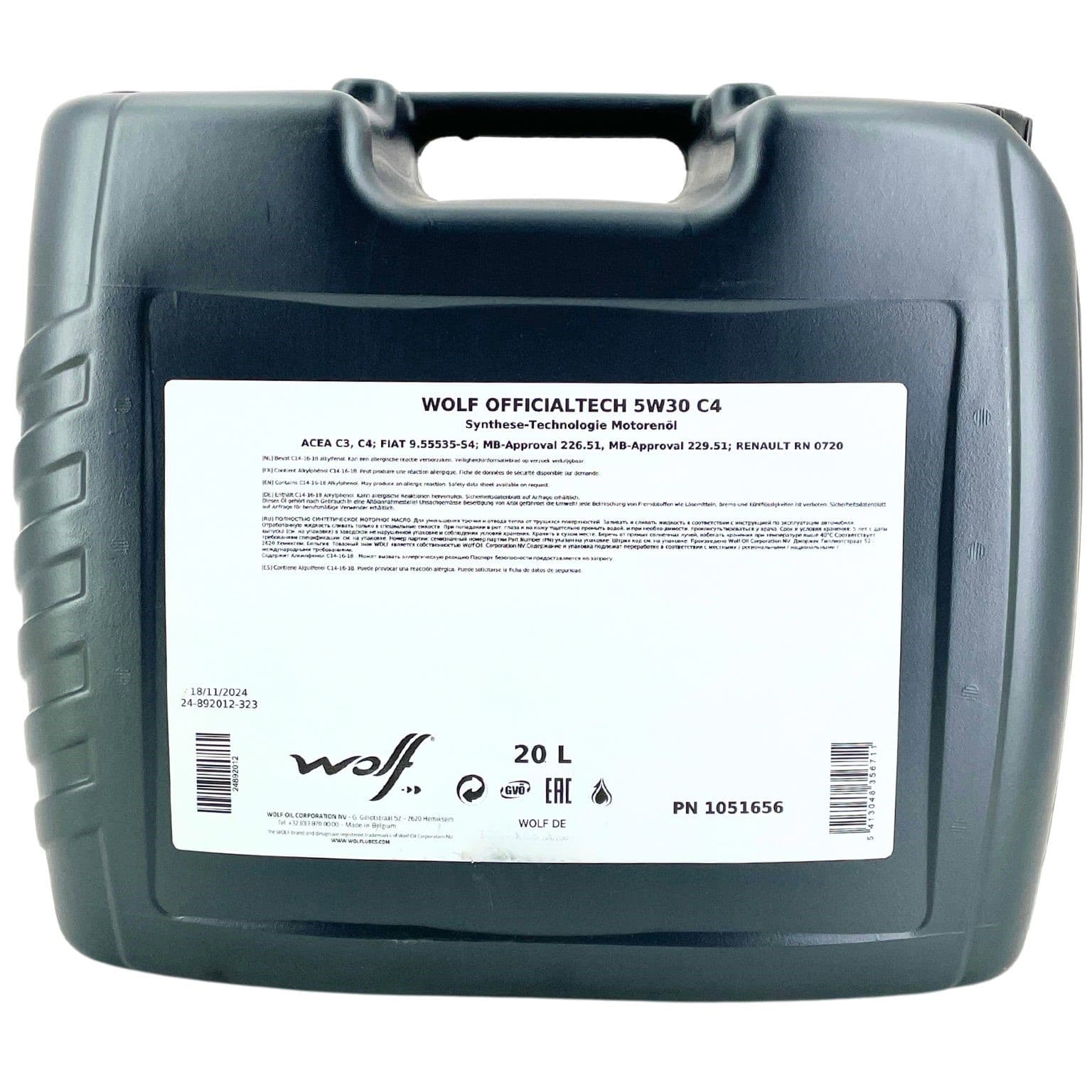 Wolf OfficialTech C4 5W-30