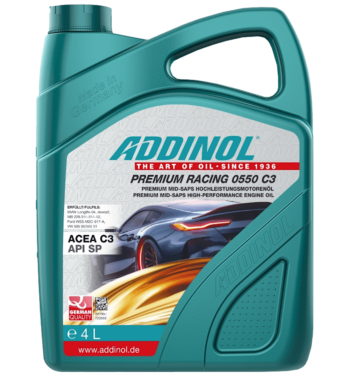 Addinol Premium Racing 0550 C3 5W-50