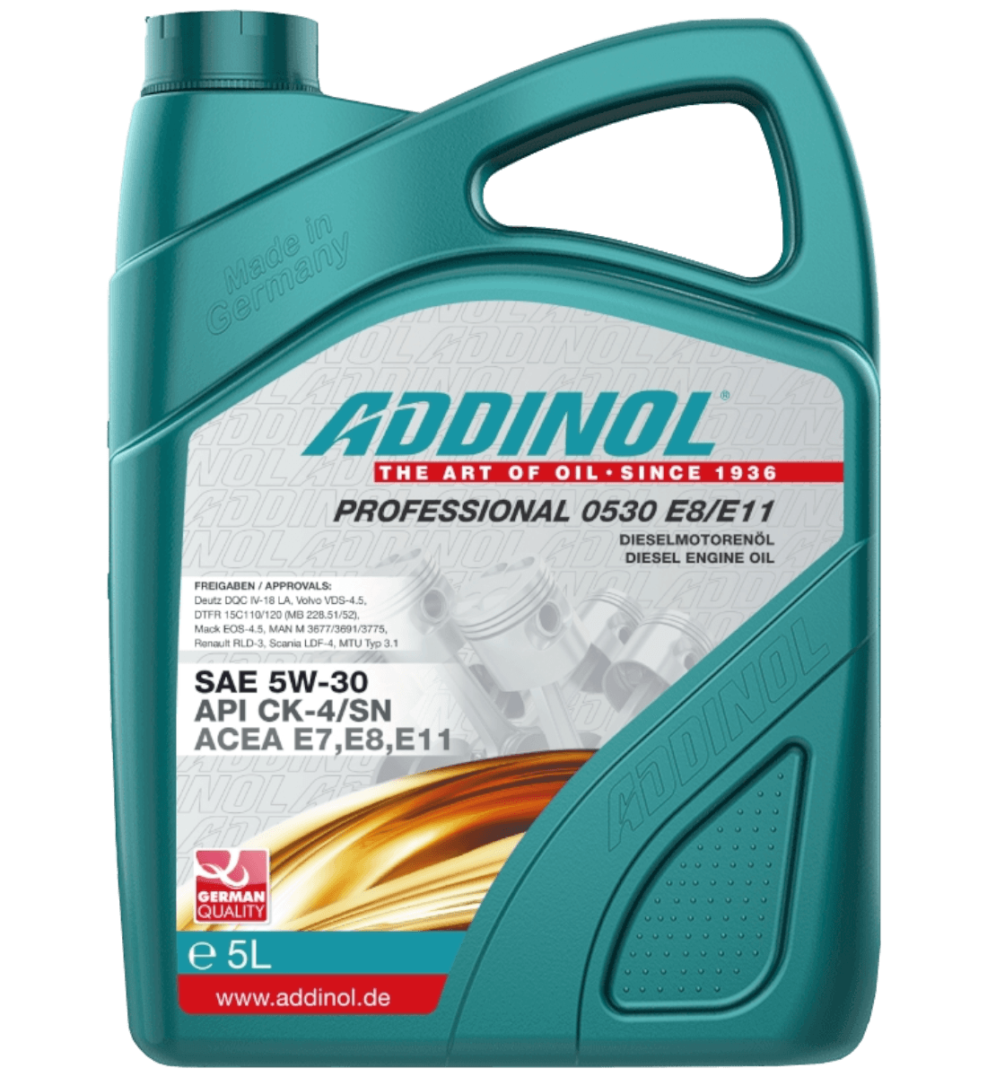Addinol Professional 0530 E8 E11 5W-30, 5 L