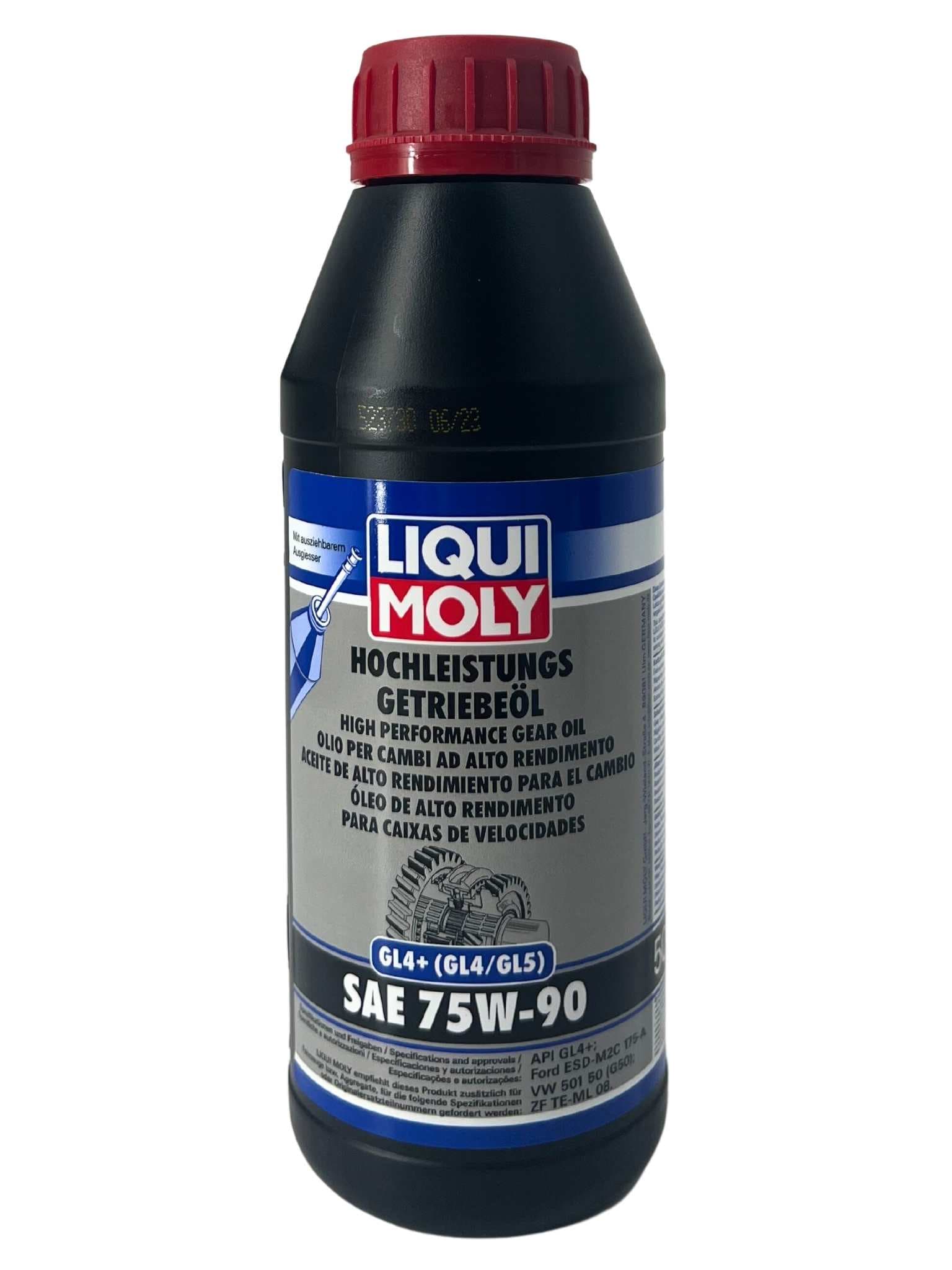 Liqui Moly Hochleistungs-Getriebeöl GL4 SAE 75W-90