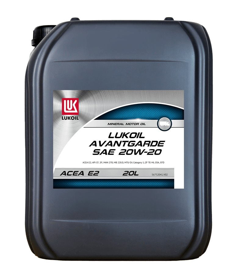 Lukoil Avantgarde Sae 20W-20