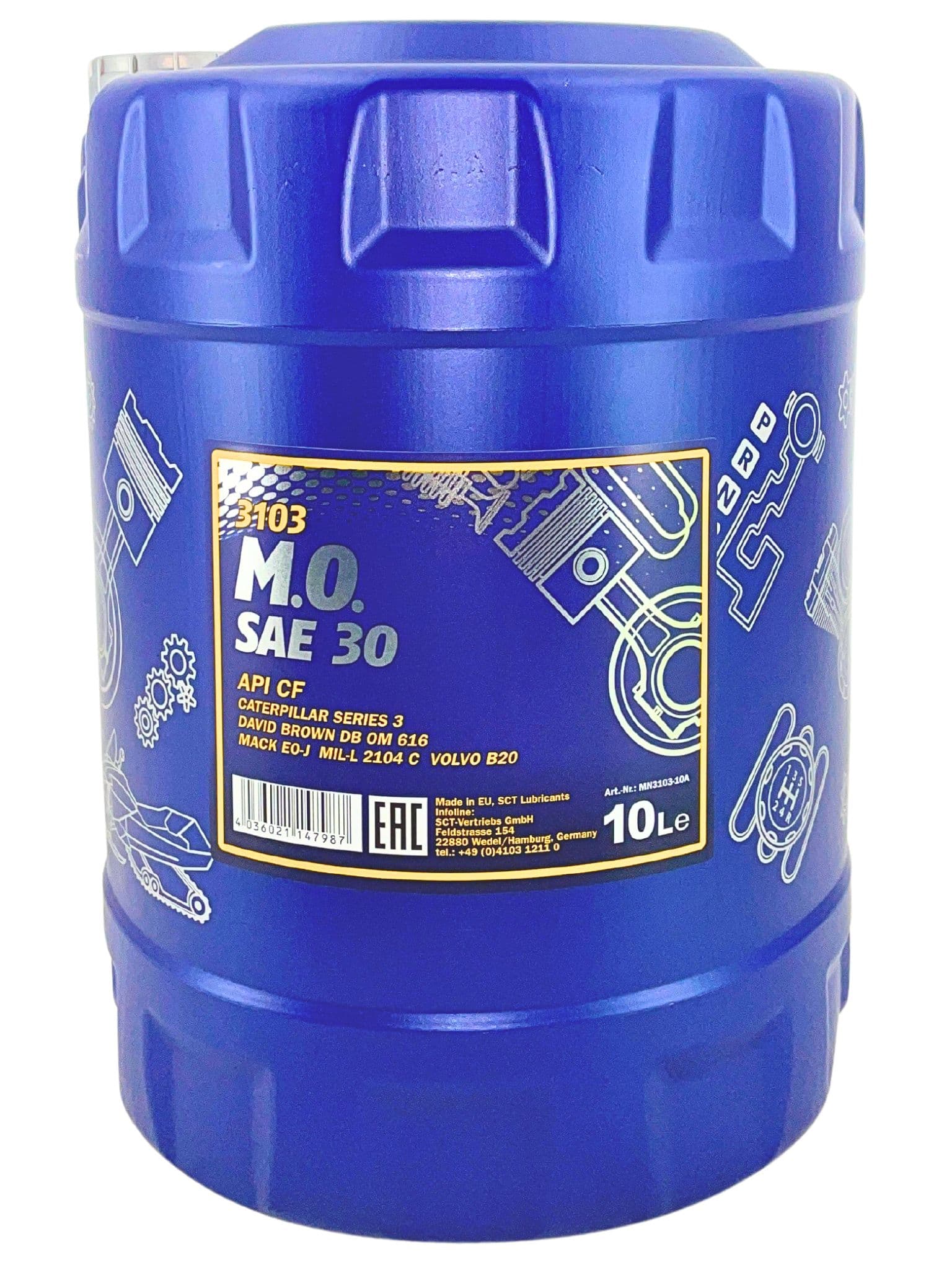 Mannol M O SAE 30, 10 L