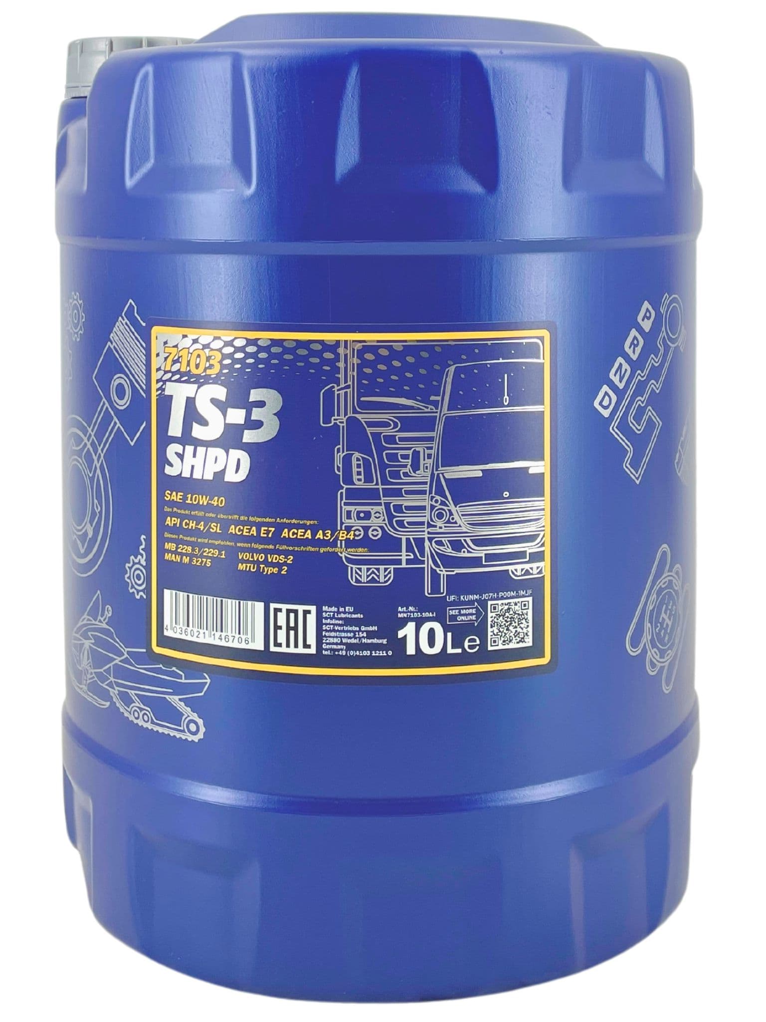 Mannol TS-3 SHPD 10W-40