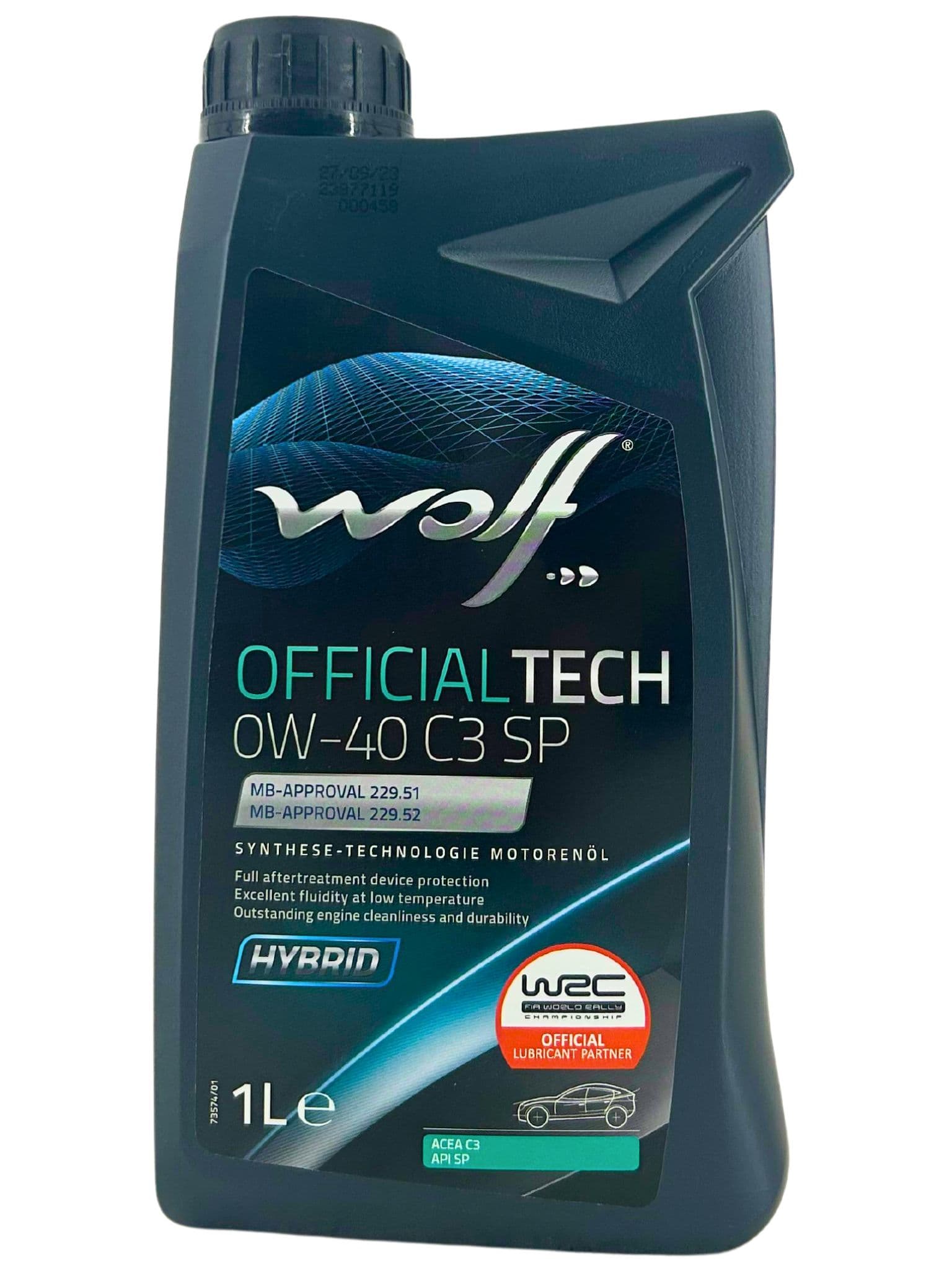 Wolf OfficialTech C3 SP 0W-40, 1 L