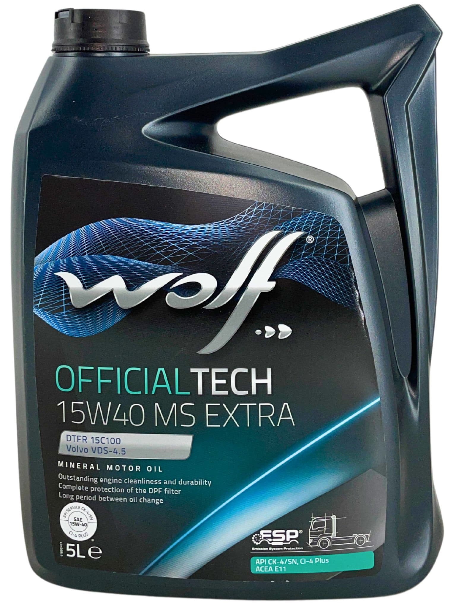 Wolf OfficialTech MS Extra 15W-40, 5 L
