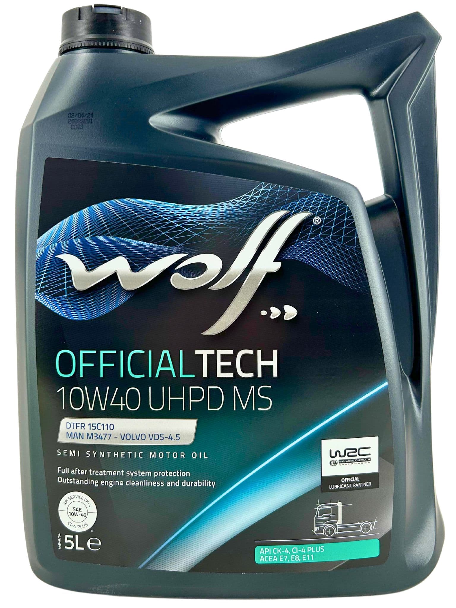 Wolf OfficialTech UHPD MS 10W-40, 5 L