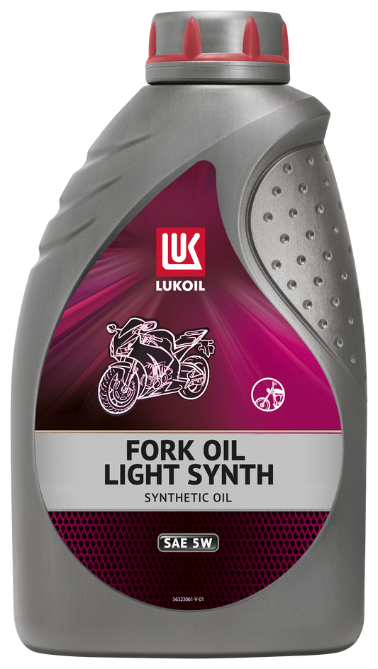 LUKOIL FORK OIL LIGHT SYNTH SAE 5W - KASOIL