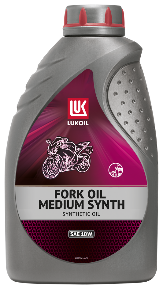 LUKOIL FORK OIL MEDIUM SYNTH SAE 10W - KASOIL