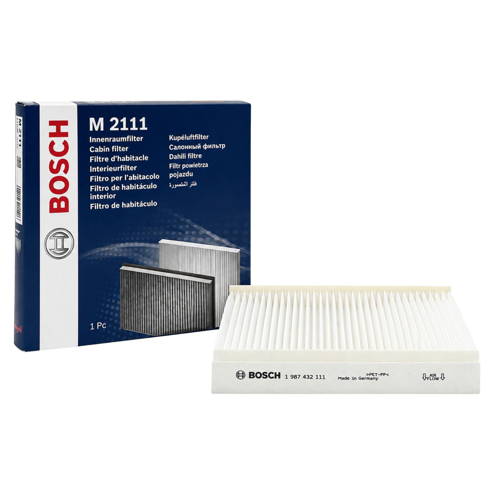 Bosch Innenraumluftfilter M2111 - 1 987 432 111