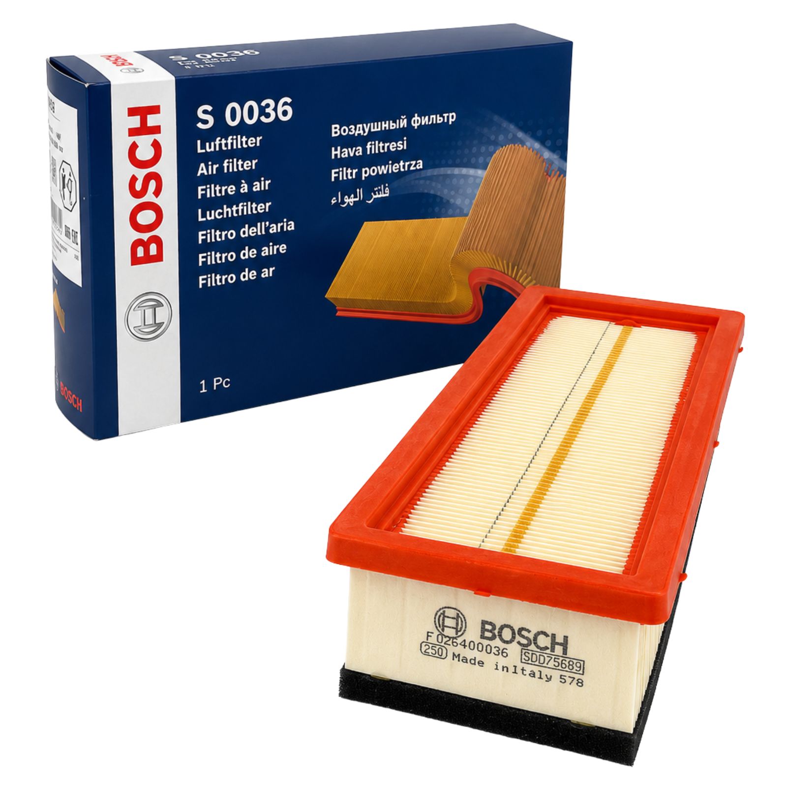 Bosch Luftfilter S0036 - F 026 400 036