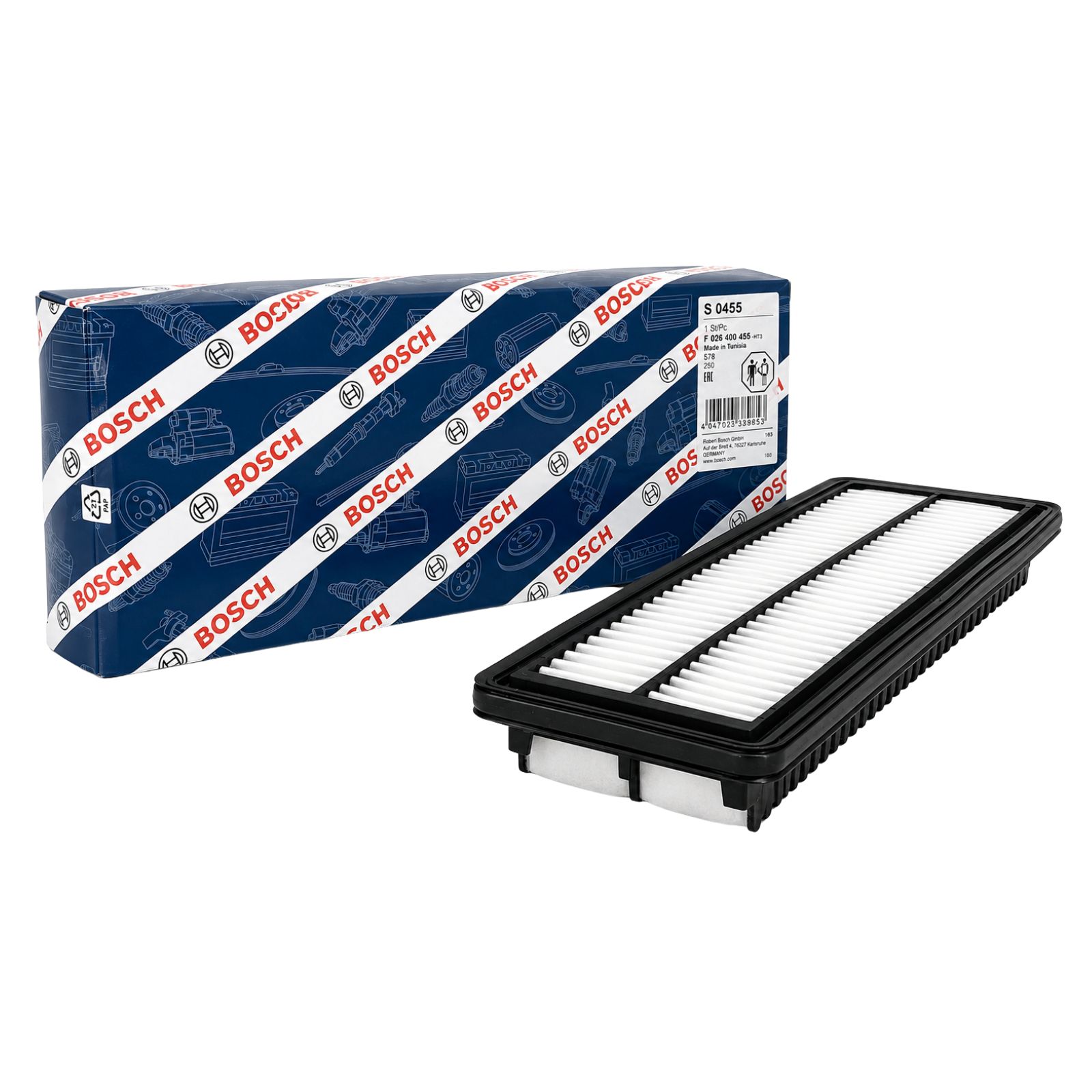 Bosch Luftfilter S0455 - F 026 400 455