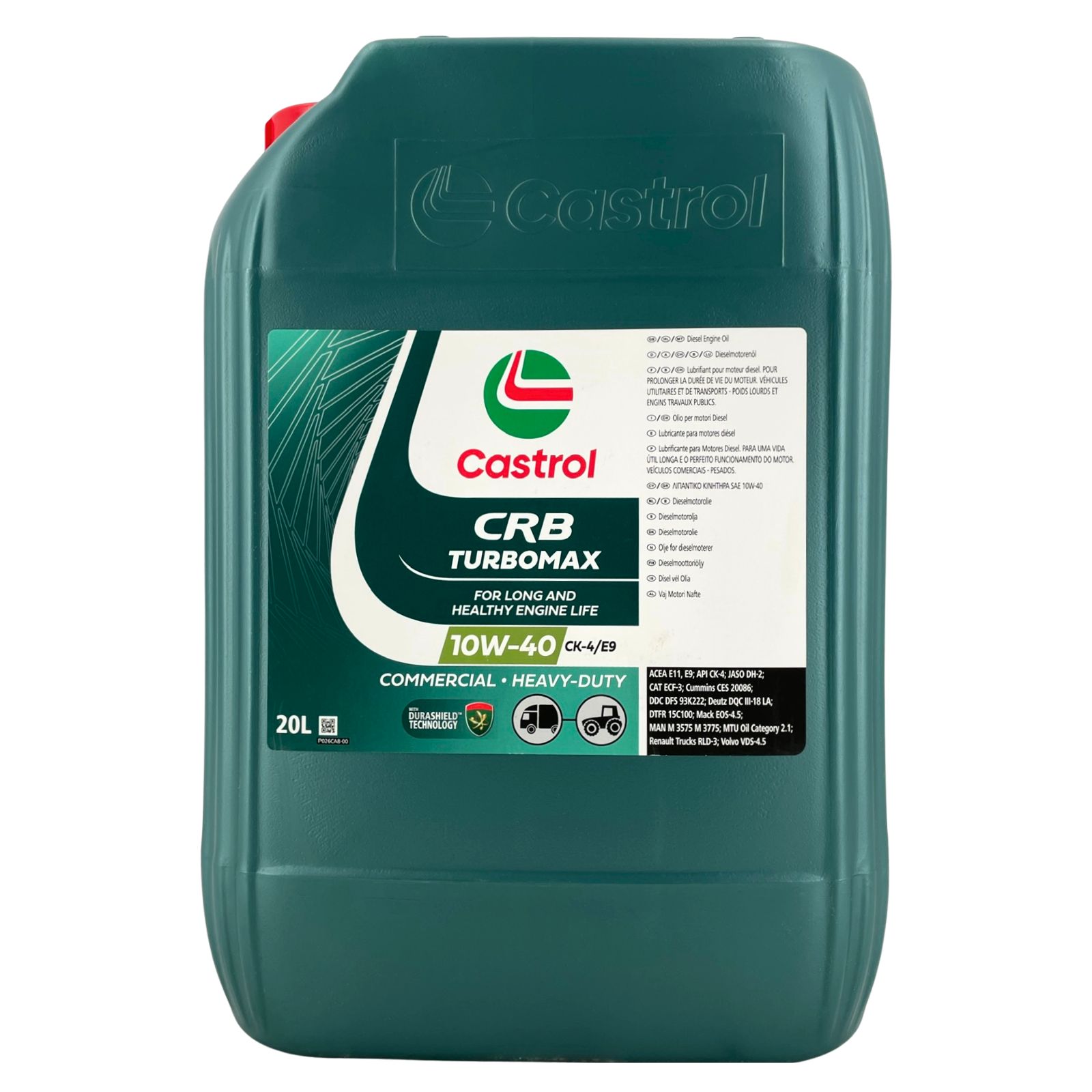Castrol Crb Turbomax Ck-4 E9 10W-40
