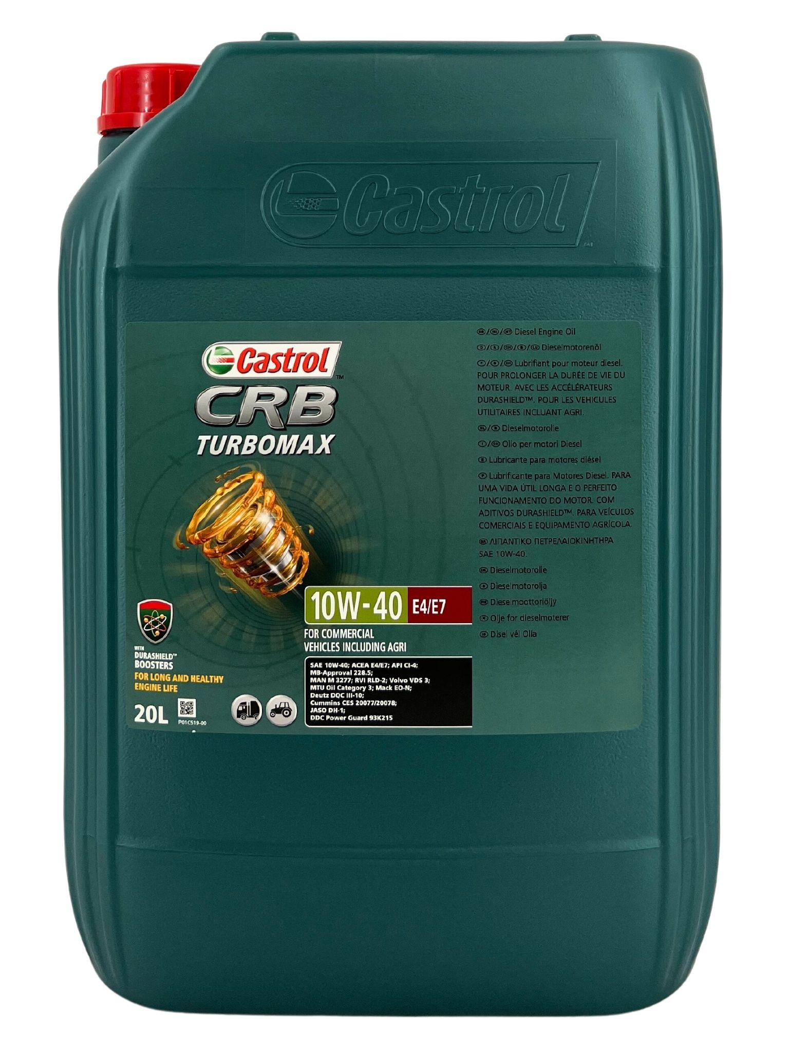 Castrol Crb Turbomax E4 E7 10W-40