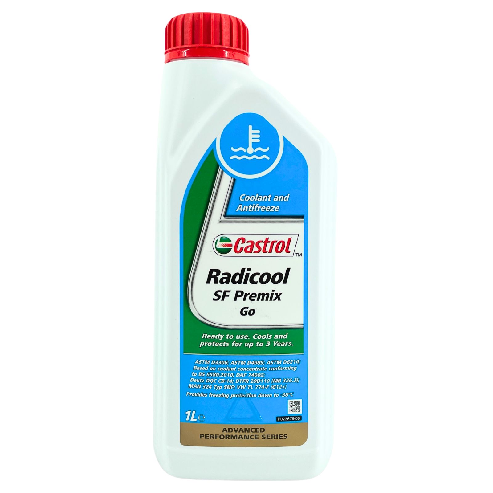 Castrol Radicool Sf Premix Go KÜHlerfrostschutz -38 C Gebrauchsfertig