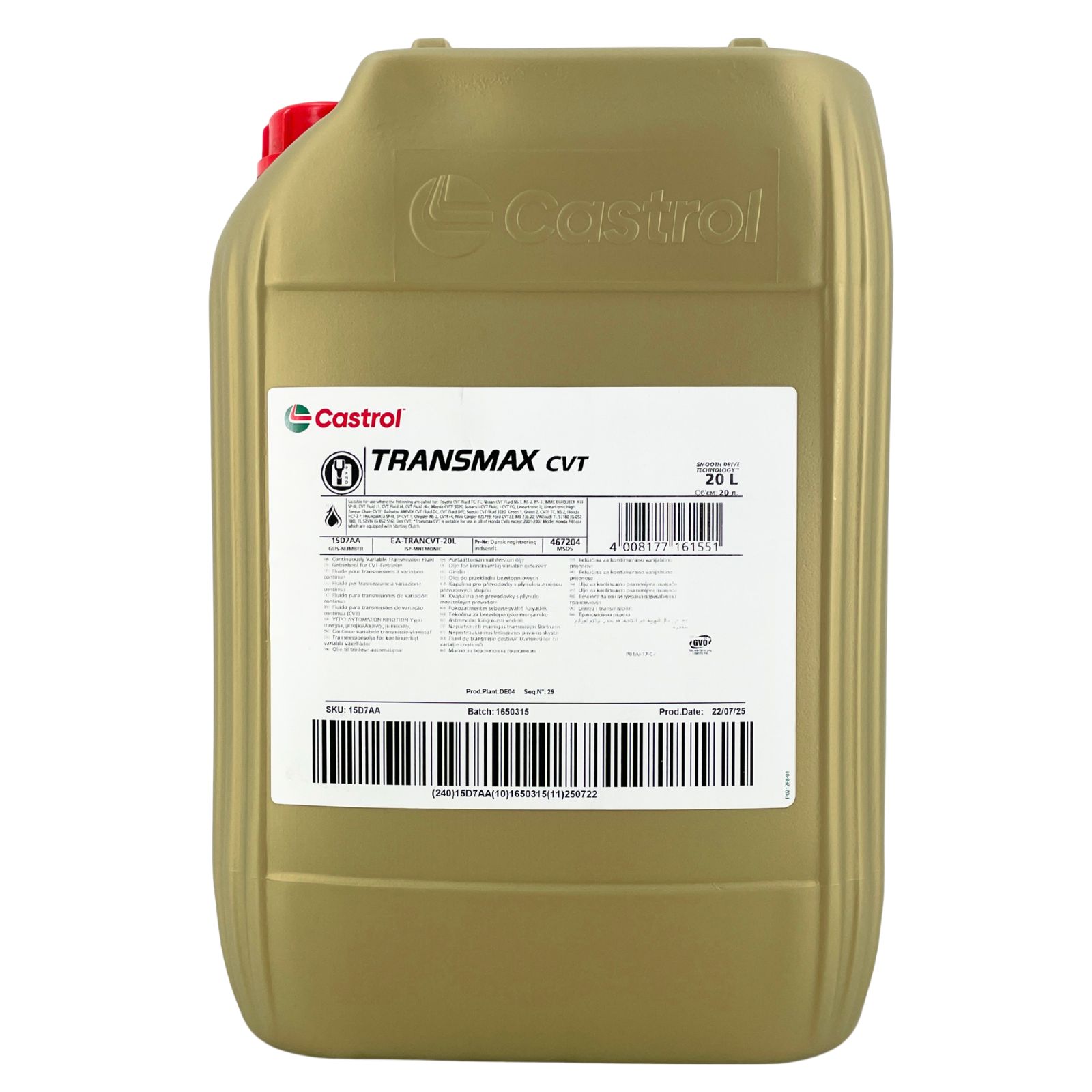 Castrol Transmax Cvt