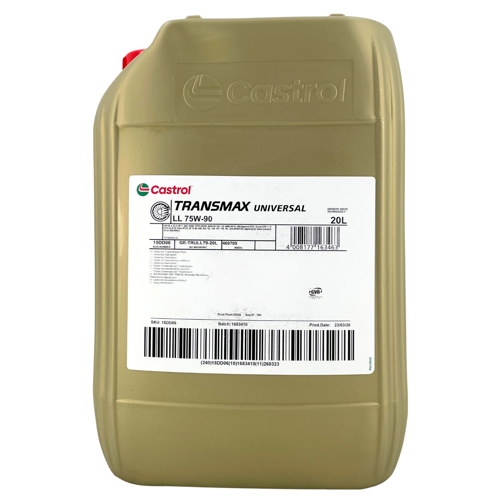 Castrol Transmax Universal Ll 75W-90