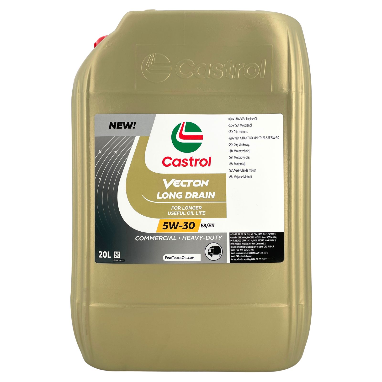 Castrol Vecton Long Drain E8 E11 5W-30