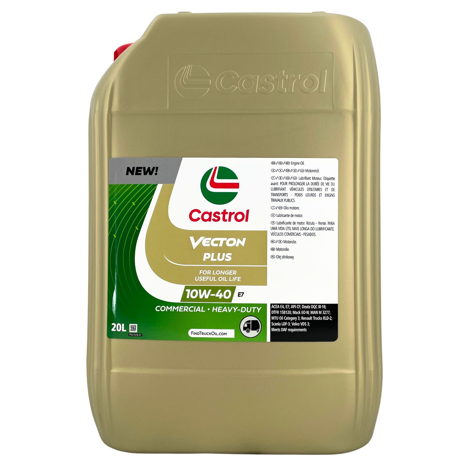 Castrol Vecton Plus E7 10W-40