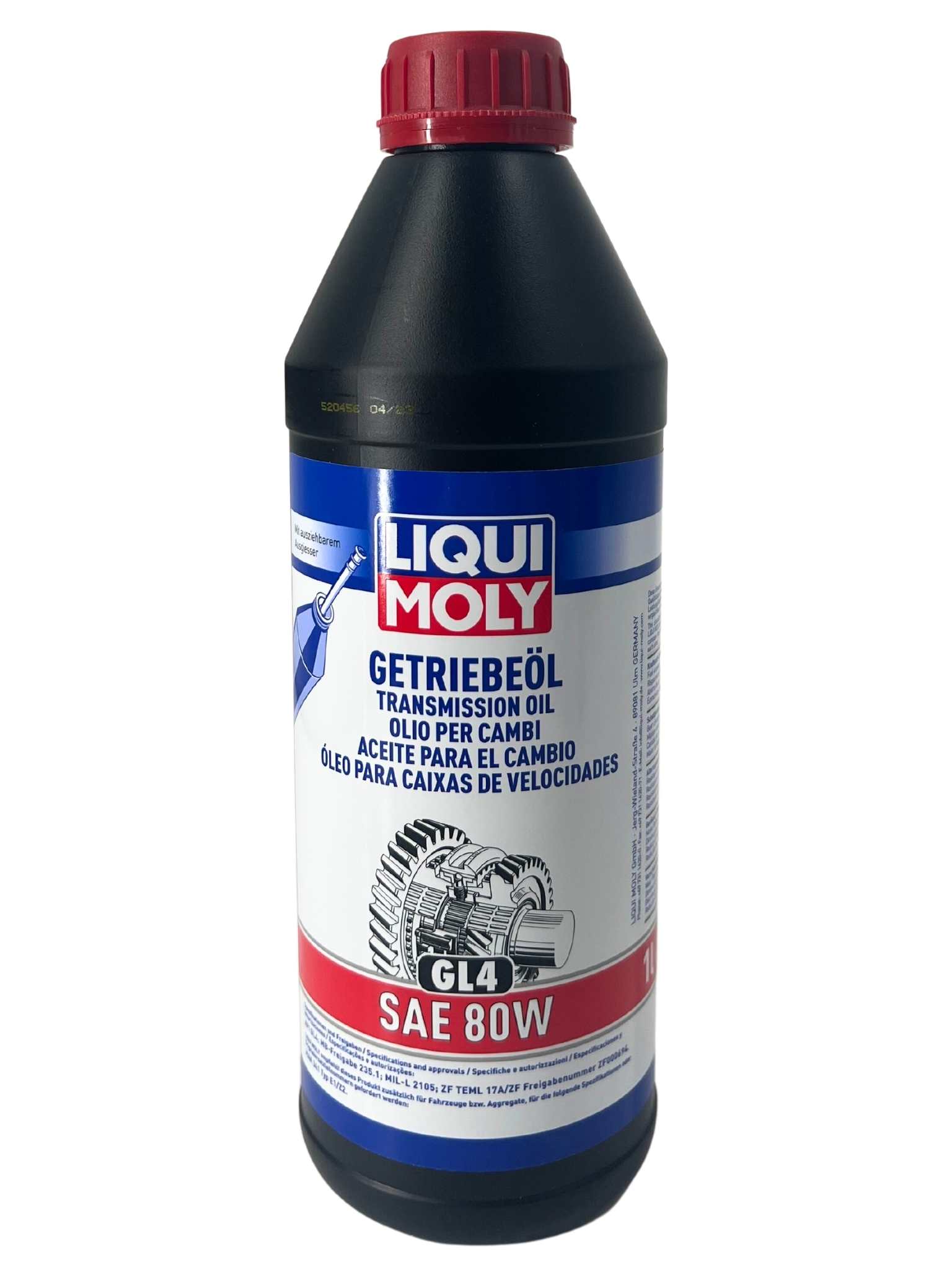 Liqui Moly GetriebeÖL Gl4 Sae 80W-1