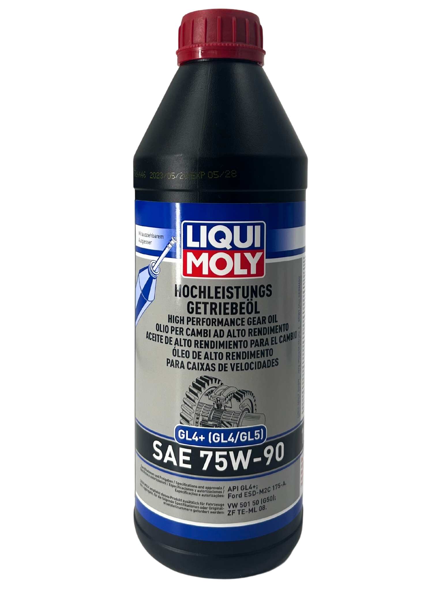 Liqui Moly Hochleistungs-GetriebeÖL Gl4 Sae 75W-90
