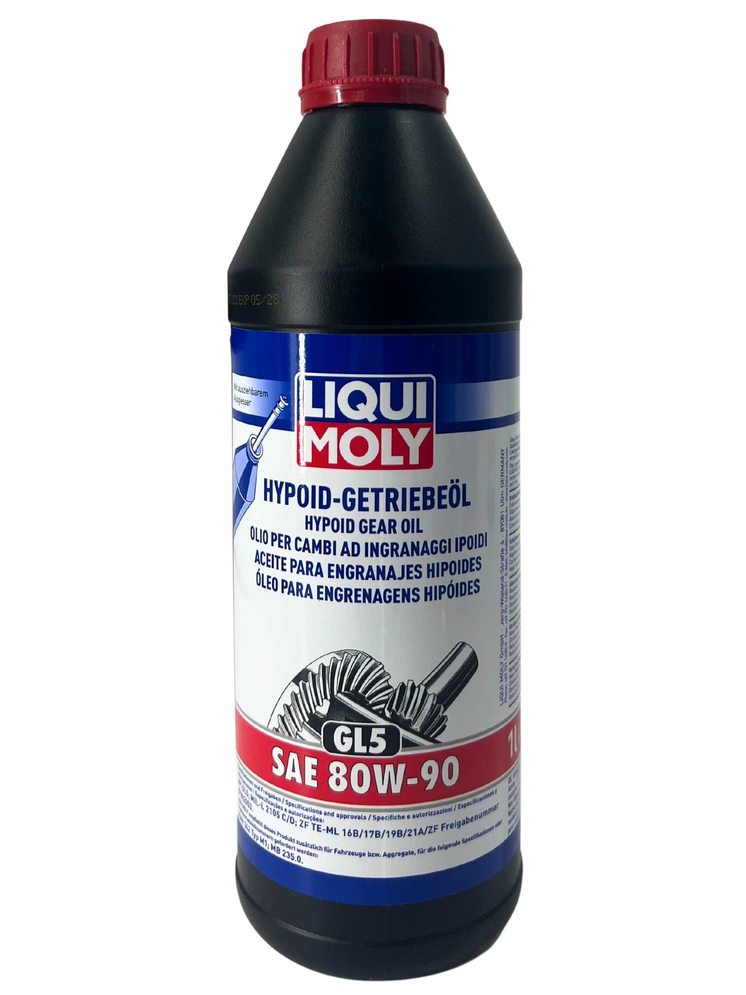 Liqui Moly Hypoid-GetriebeÖL Gl5 Sae 80W-90
