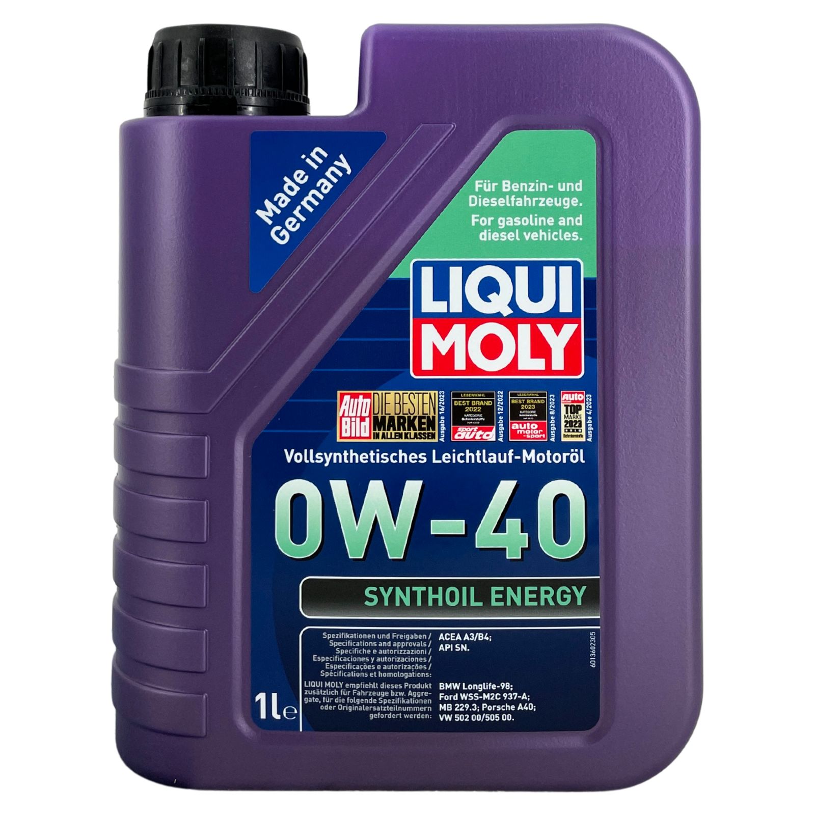 Liqui Moly Synthoil Energy 0W-40