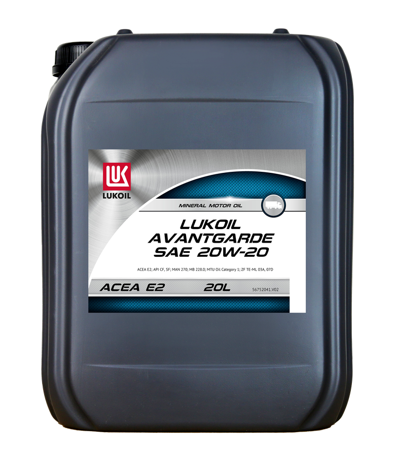 Lukoil Avantgarde Sae 20W-20