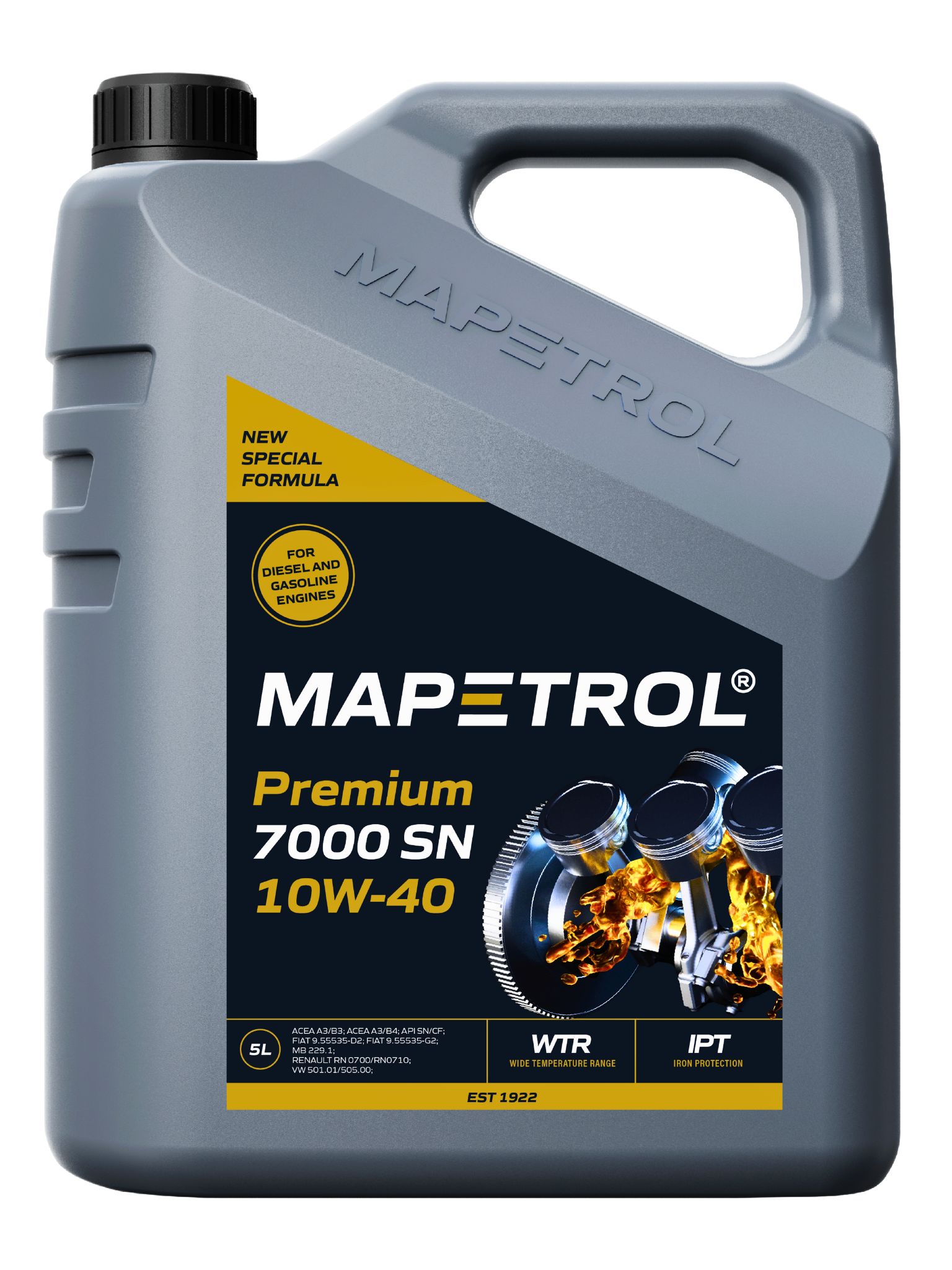Mapetrol Premium 7000 Sn 10W-40