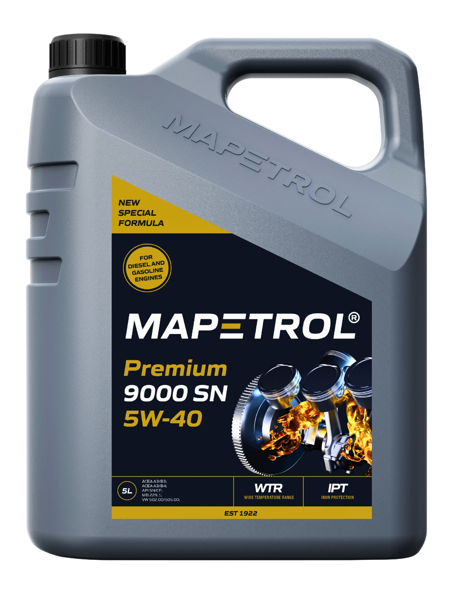 Mapetrol Premium 9000 Sn 5W-40