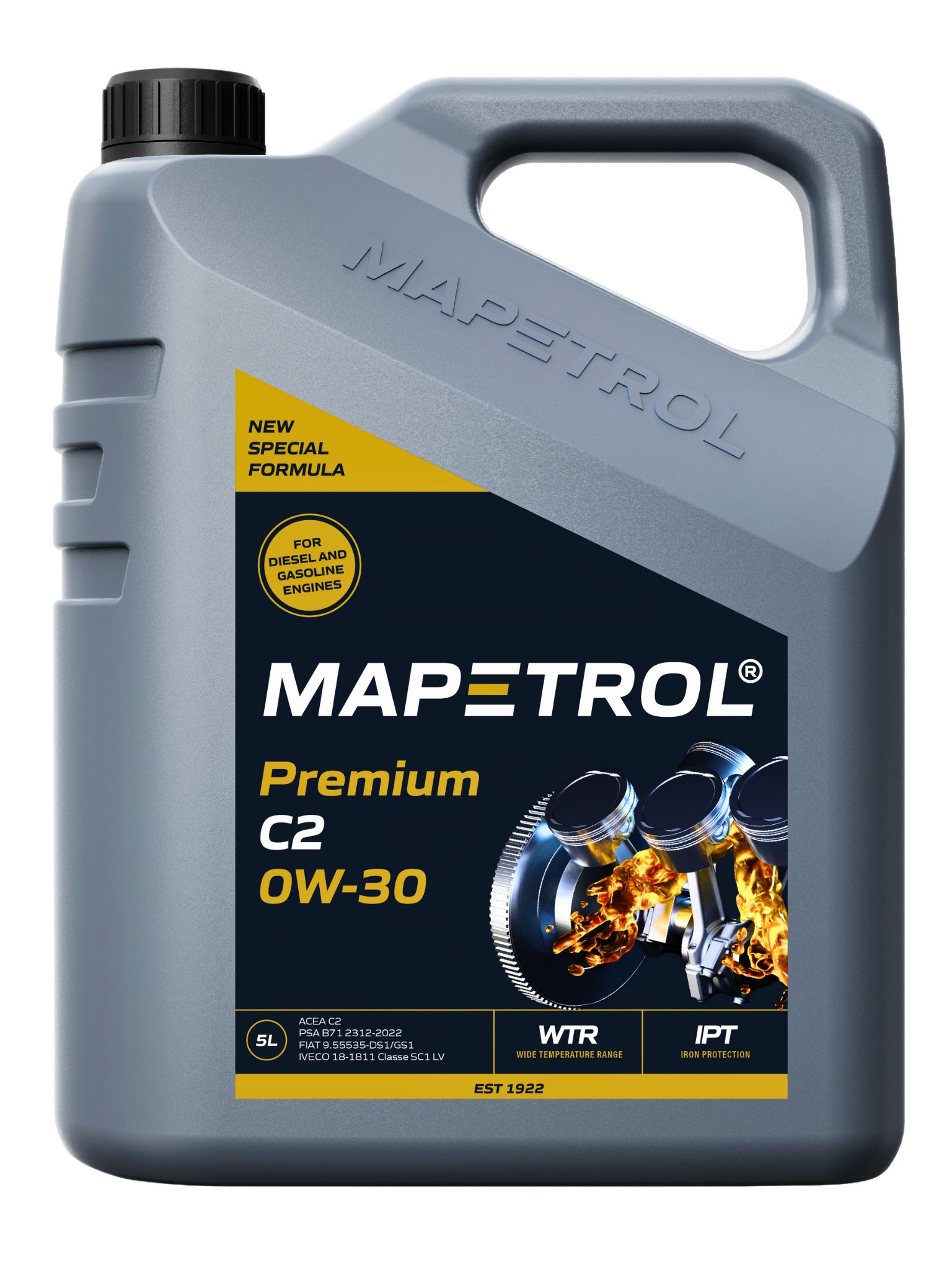 Mapetrol Premium C2 0W-30