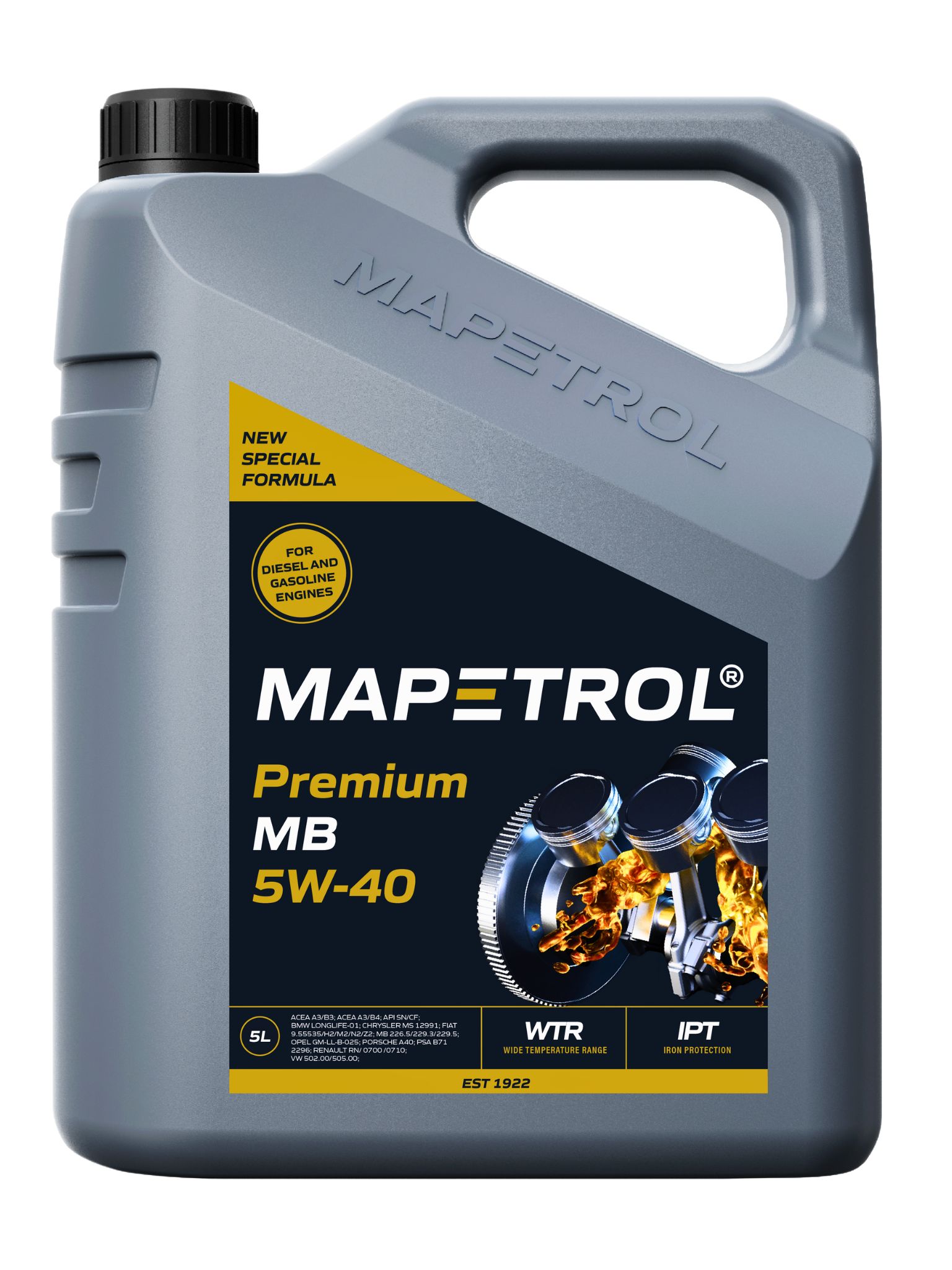 Mapetrol Premium Mb 5W-40