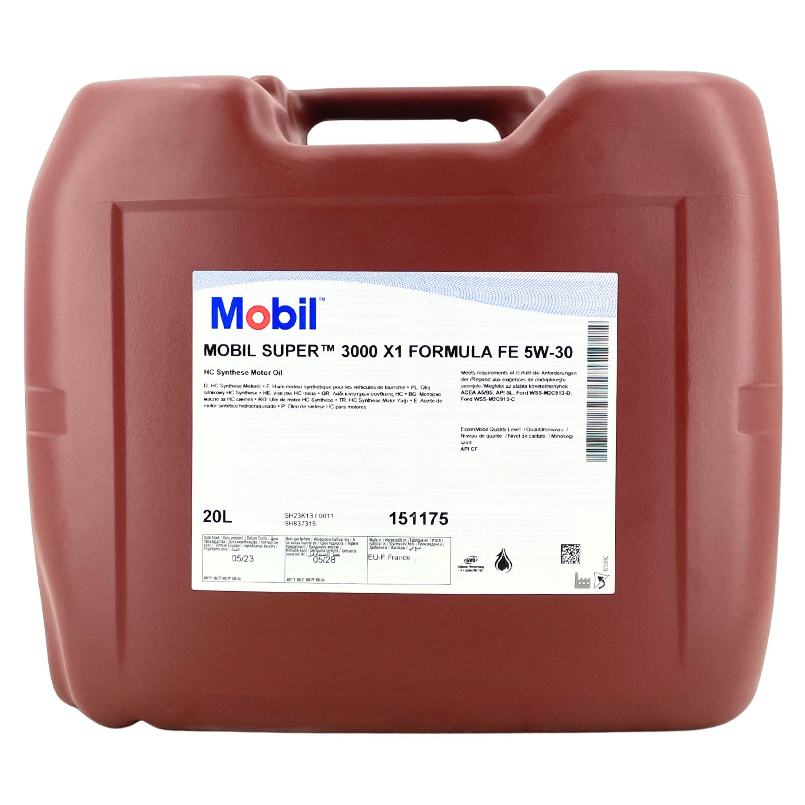 Mobil Super 3000 X1 Formula Fe 5W-30