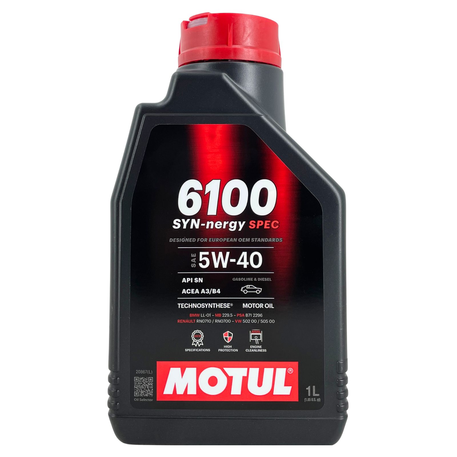 Motul 6100 Syn-Nergy Spec 5W-40