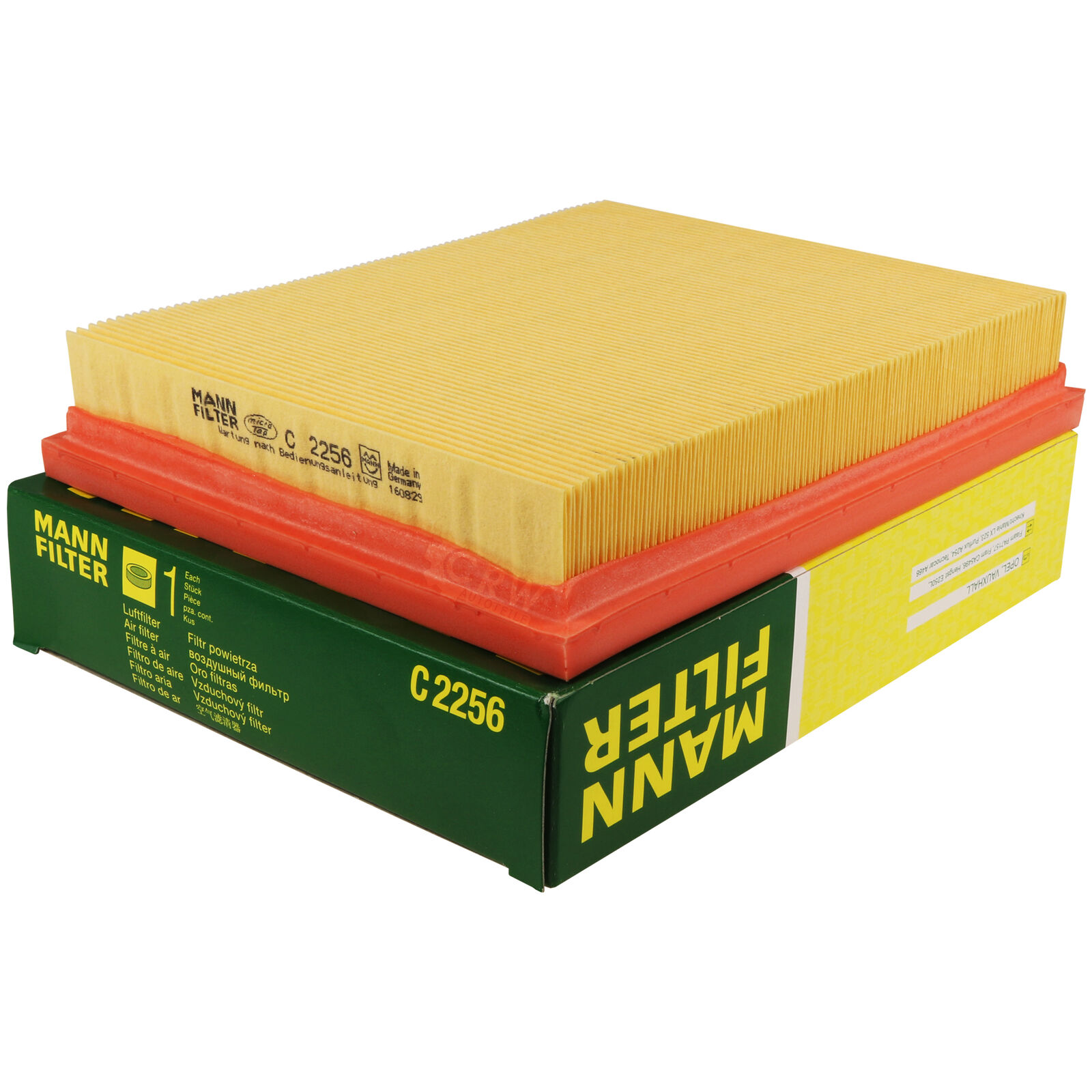 Original Mann-Filter Luftfilter C 2256 Opel Combo Corsa Tigra