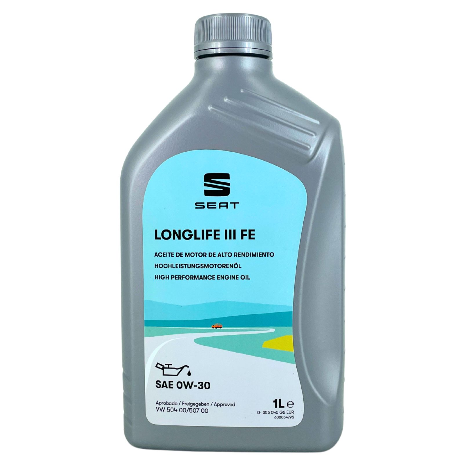 Original Seat Longlife Iii 3 Fe Sae 504 00 507 00 0W-30