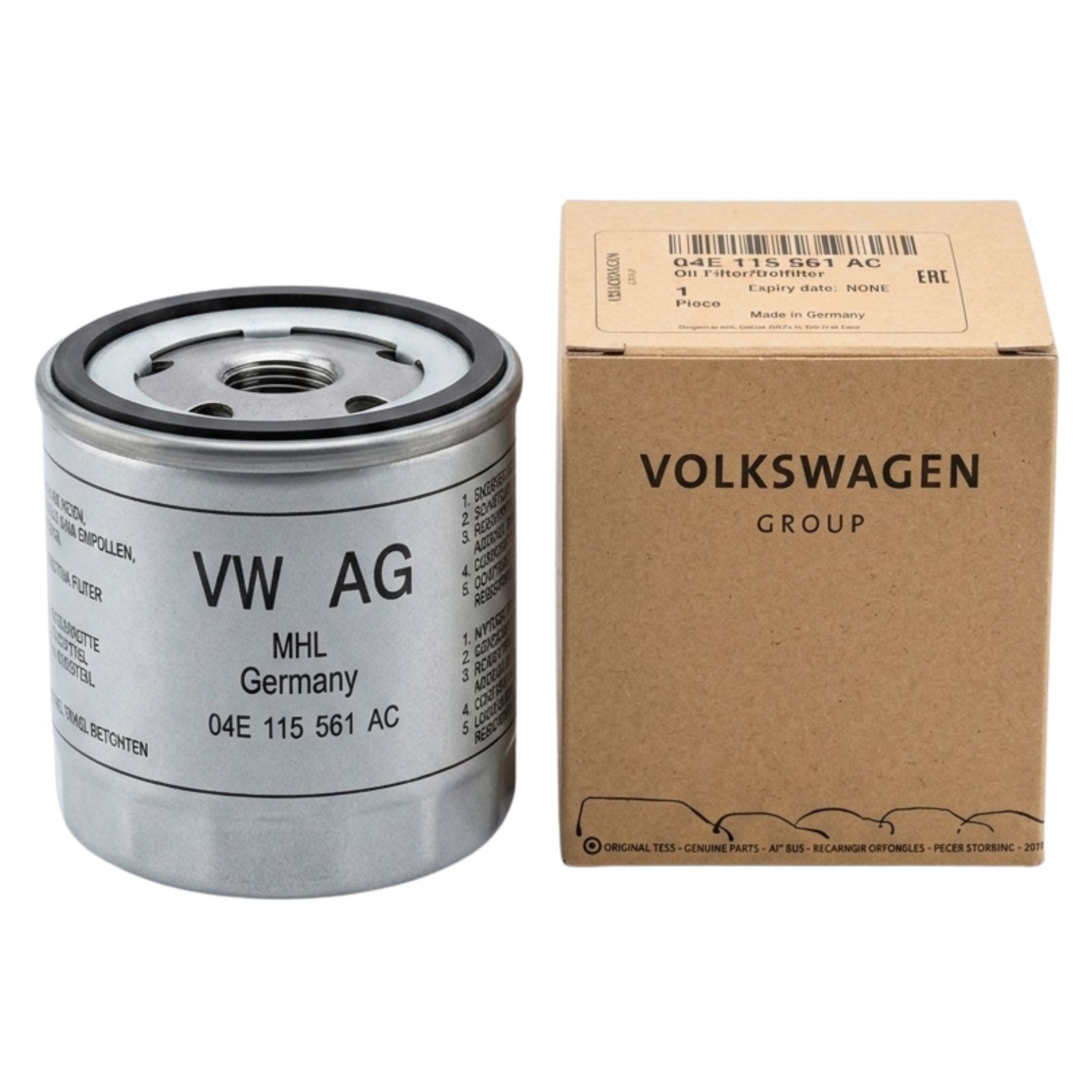 Original Vw öLfilter 04e 115 561 Ac