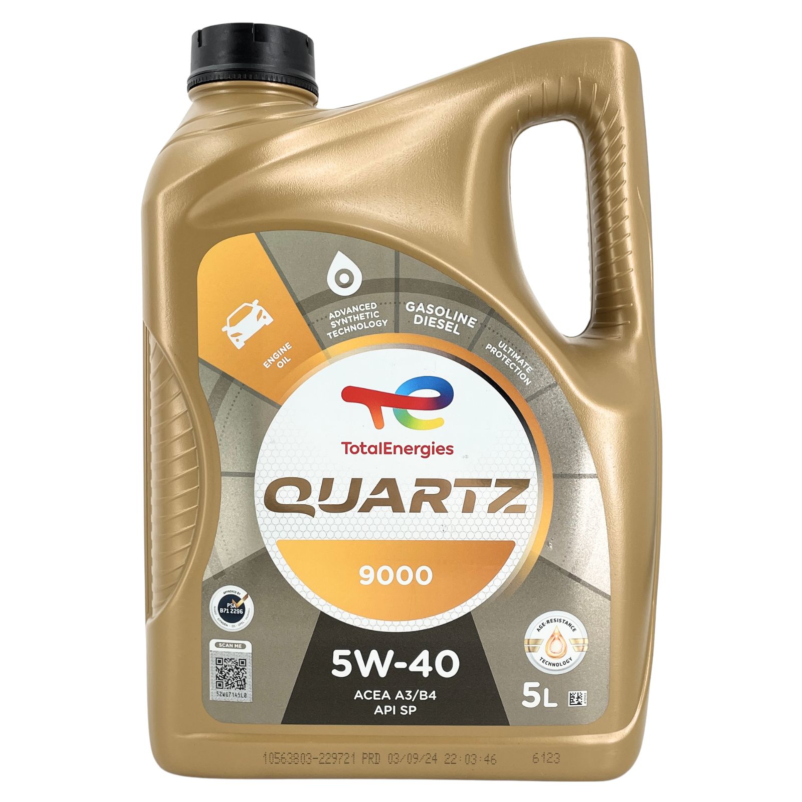 Total Quartz 9000 Energy 5W-40