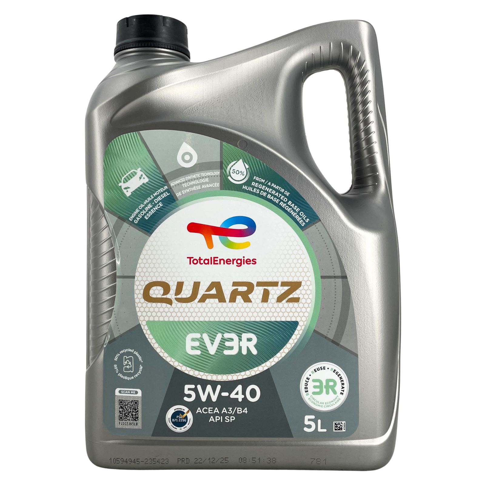 Total Quartz Ev3r 5W-40
