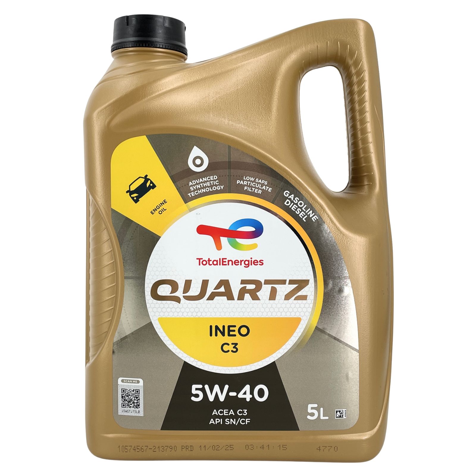 Total Quartz Ineo C3 5W-40