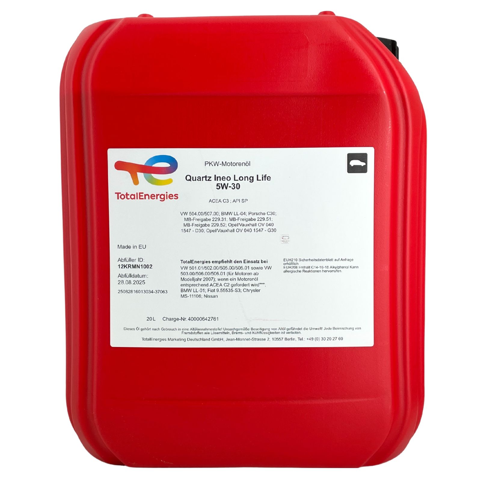 Total Quartz Ineo Longlife 5W-30