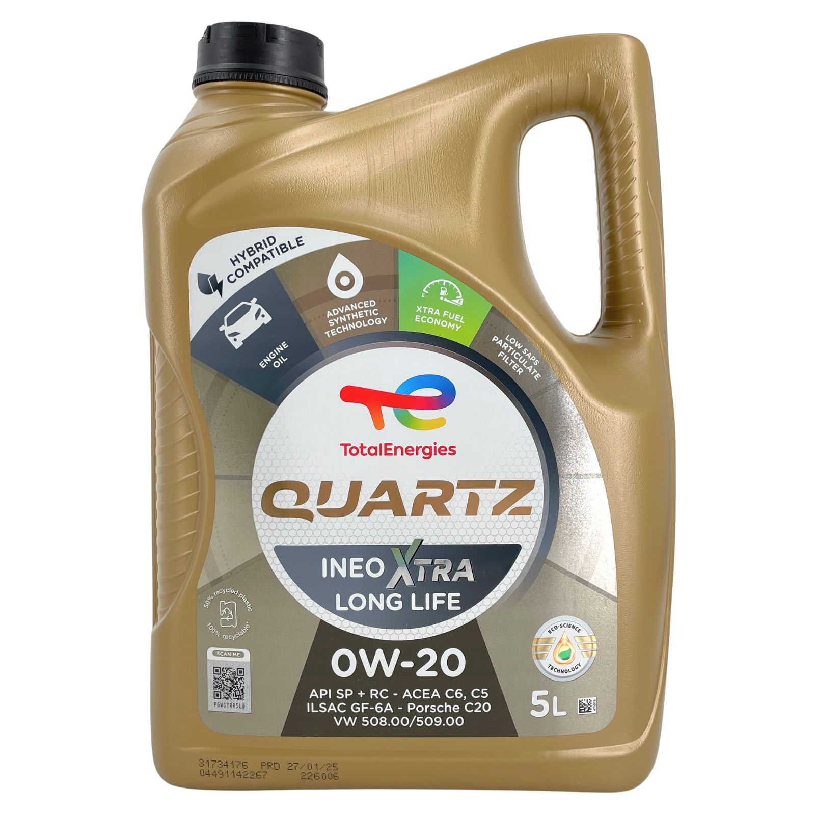 Total Quartz Ineo Xtra Longlife 0W-20