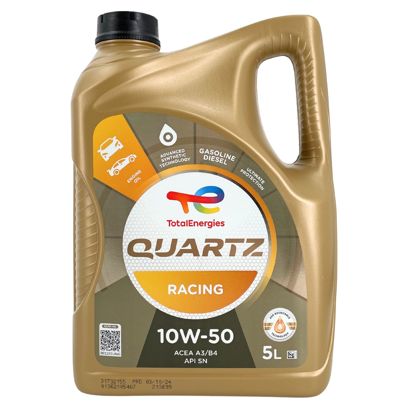Total Quartz Racing 10W-50