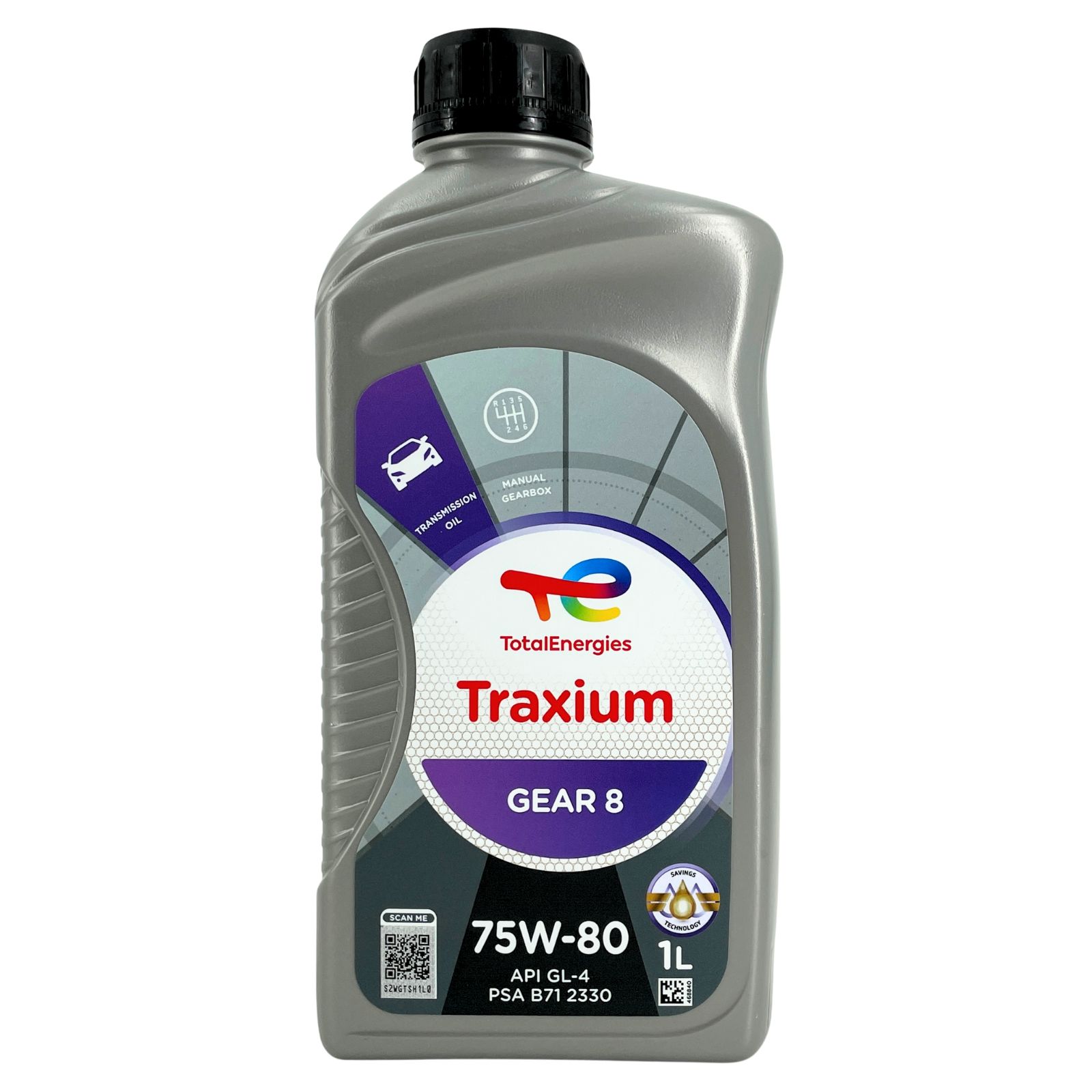 Total Traxium Gear 8 75W-80
