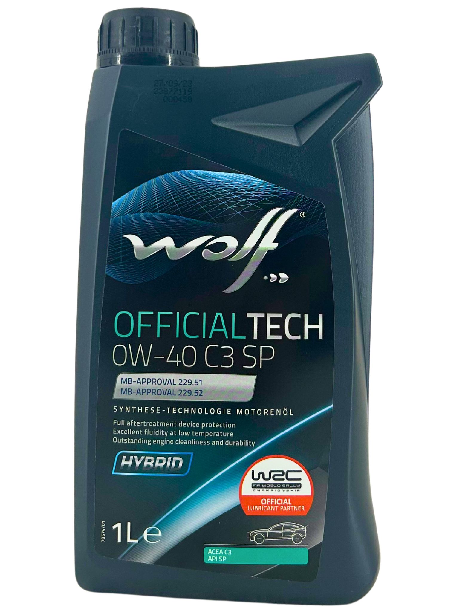 Wolf Officialtech C3 Sp 0W-40