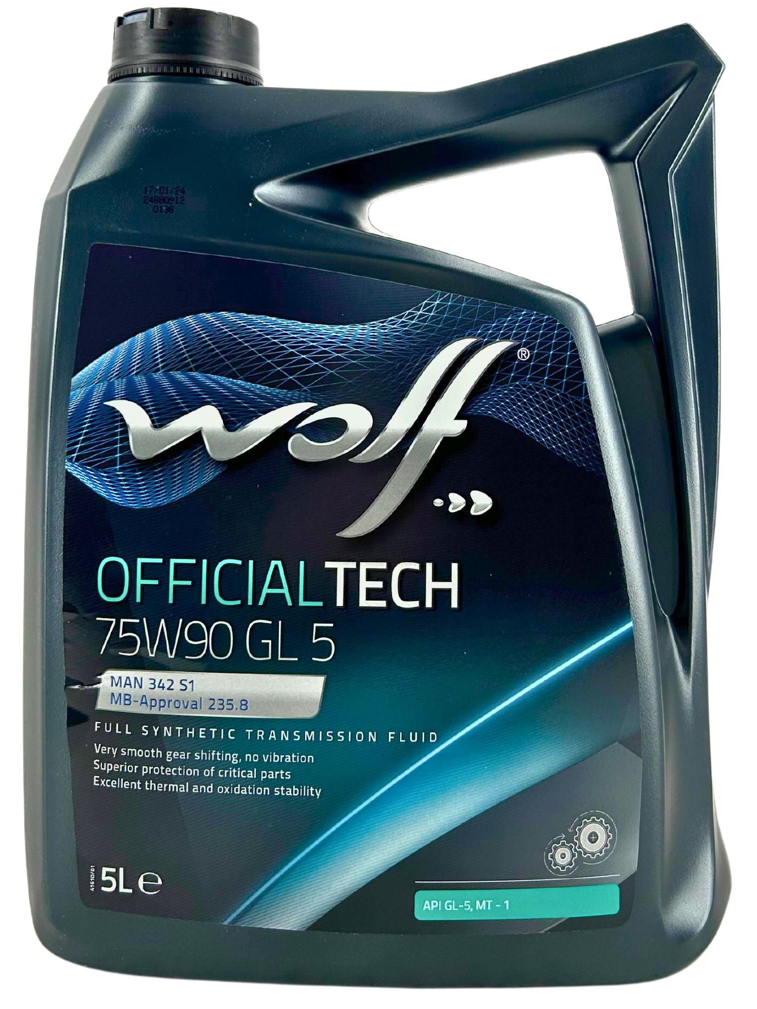 Wolf Officialtech Gl 5 Getriebeöl 75W-90